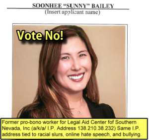 Soonhee Bailey: Nevada Judicial Candidate 